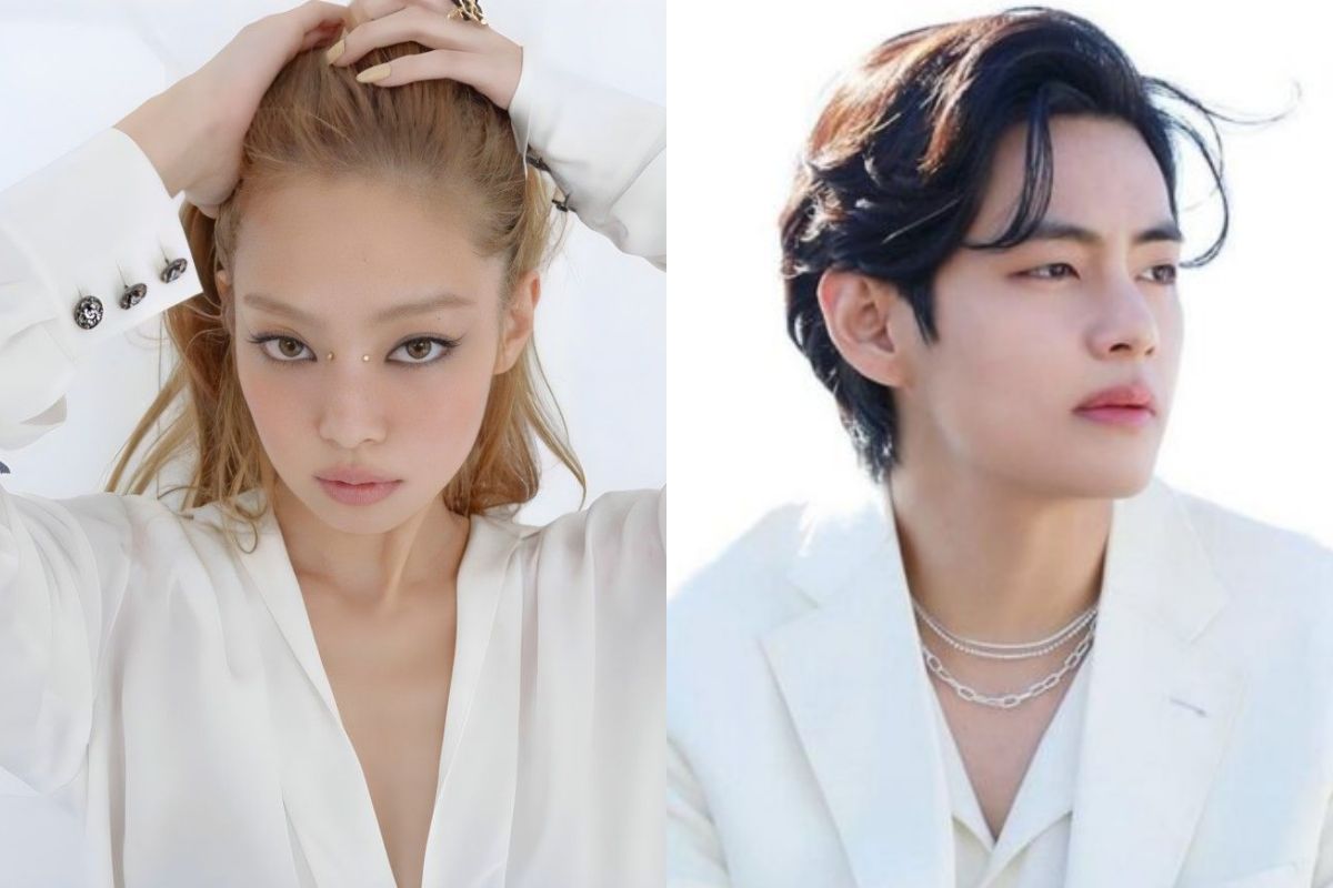 YG points out that the photos of BLACKPINK's Jennie and BTS' V are real