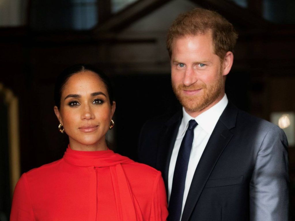 Prince Harry and Meghan Markle receive an award for exposing the Royal Family