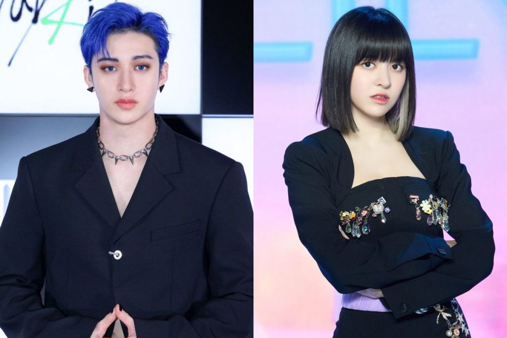 Stray Kids' Bang Chan responds to the rumors with NMIXX