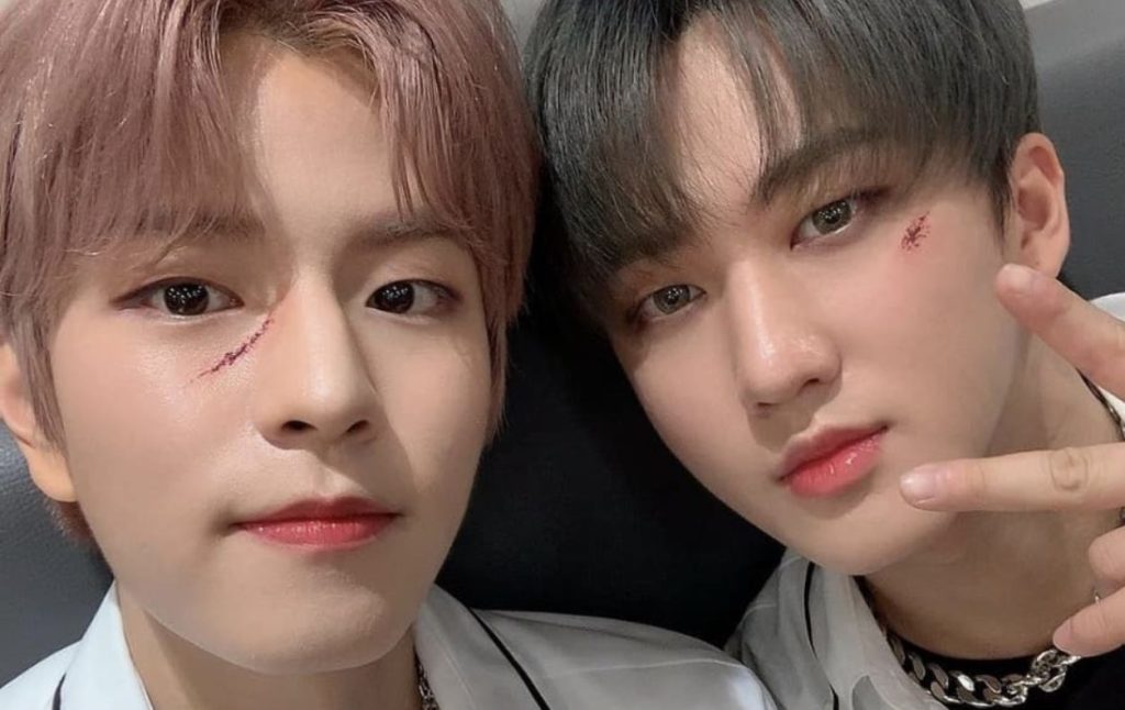 Stray Kids' Chanbin is caught trying to bite Seungmin's crotch