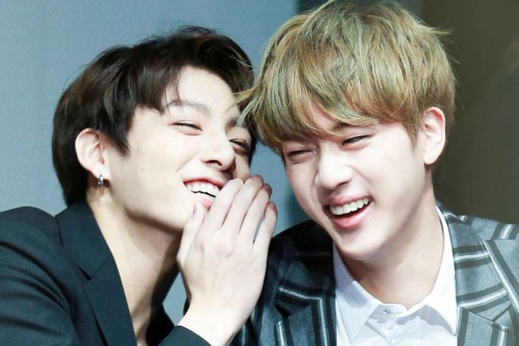 The hilarious moment BTS' Jungkook put Jin up for sale
