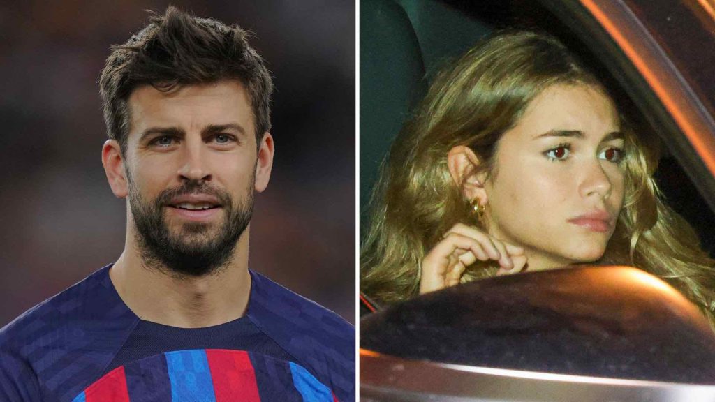 Piqué goes out in public with Clara Chia and shows his love