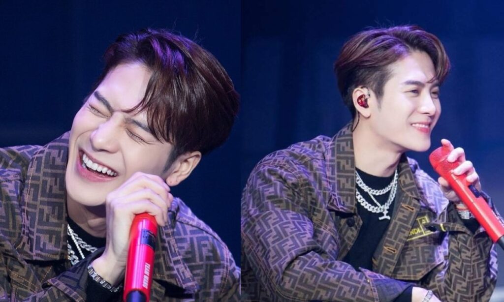 GOT7's Jackson Wang asks for a fan's number to go clubbing together in the UK