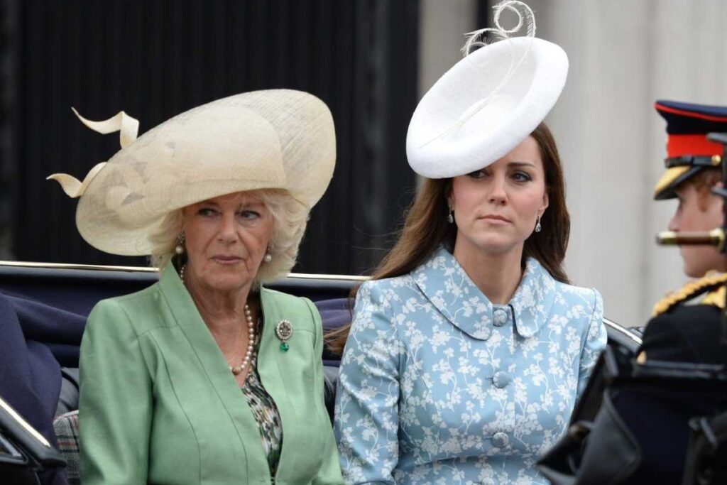 Kate Middleton breaches royal family protocol, sparks controversy with Queen Camilla Parker