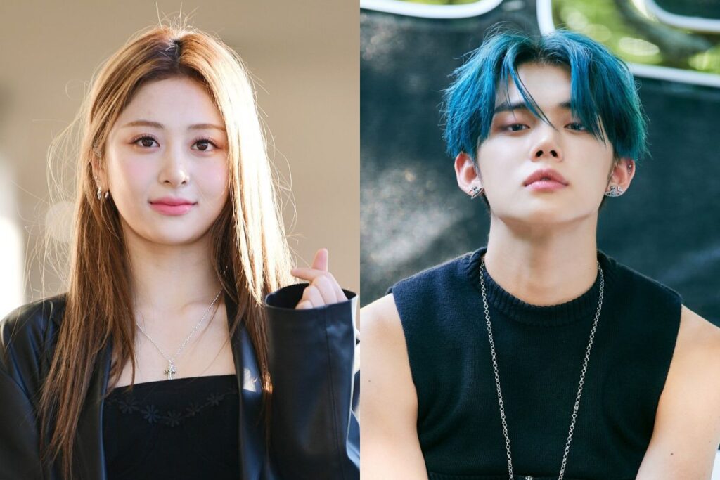 LE SSERAFIM's Yunjin and TXT's Yeonjun are dating on the sly, a test gives them away