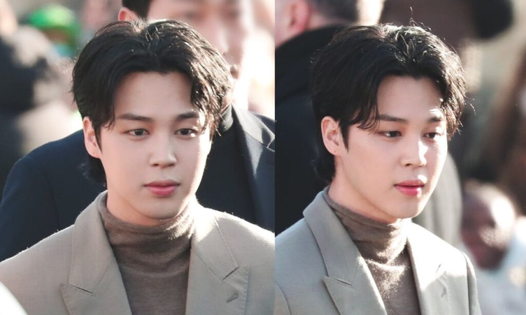 Park Jimin of BTS appeared at airport accompanied by a handsome man