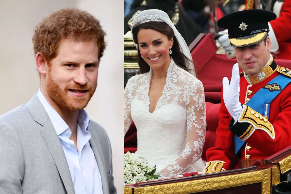Prince Harry claims Prince William and Kate Middleton's wedding was a farce