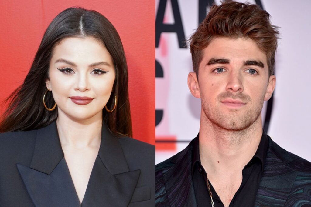 Selena Gomez and Drew Taggart caught in an intimate moment