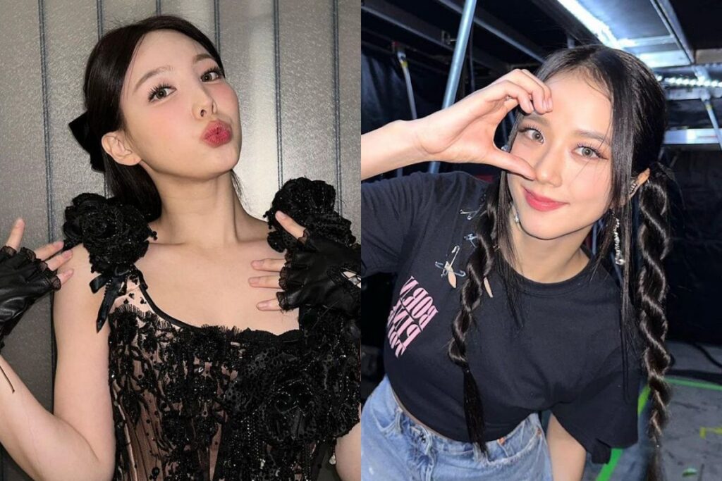 TWICE's Nayeon flirts shamelessly with BLACKPINK's Jisoo. Check the video