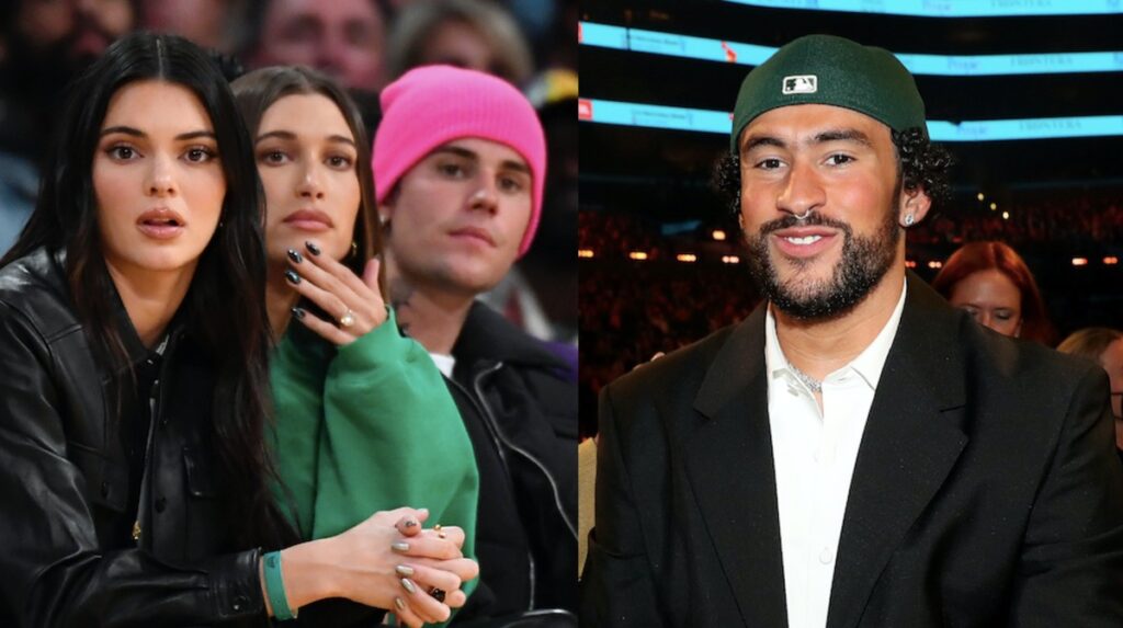 Bieber reportedly went on a double date with Bad Bunny and Kendall Jenner