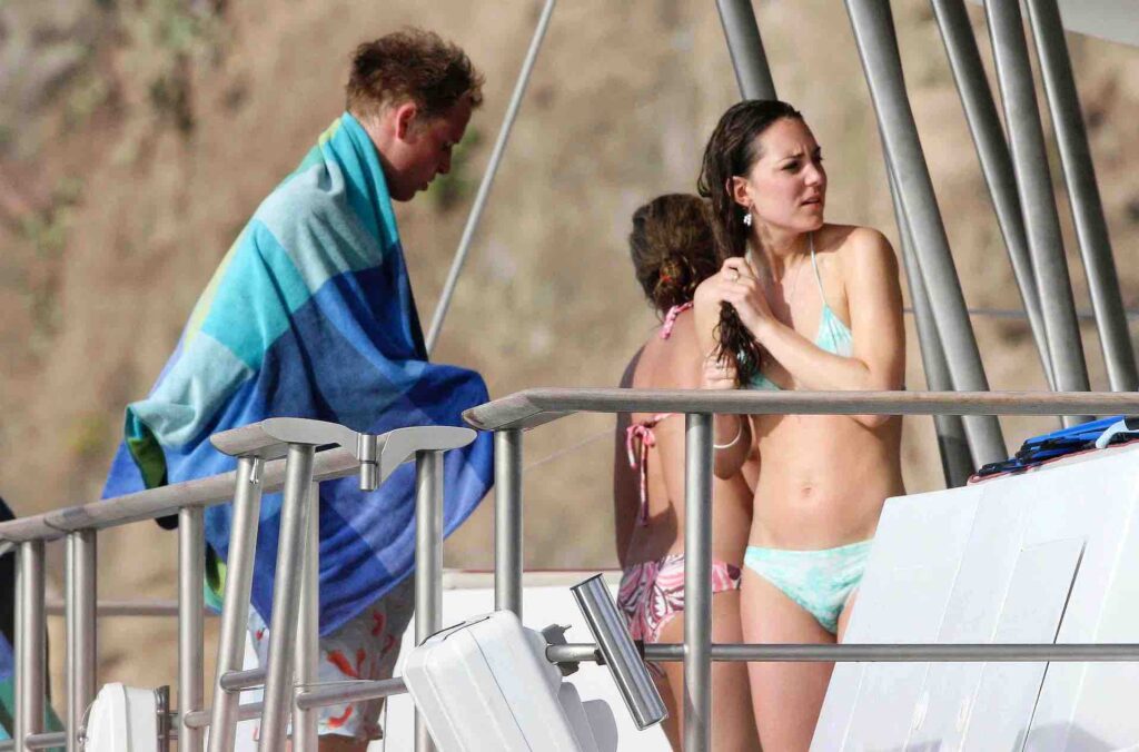 Kate Middleton causes scandal by wearing a tiny bikini