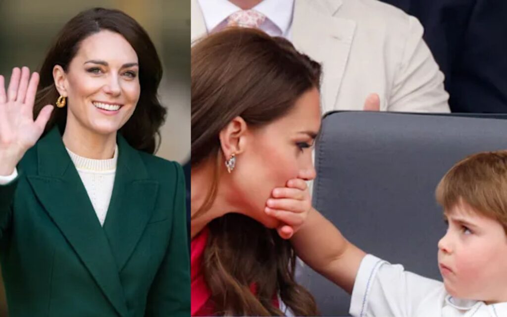 Kate Middleton has confessed that bringing up children is a stormy task