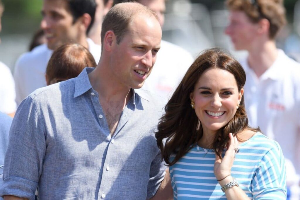 Kate Middleton slapped Prince William in the middle of a Bafta event