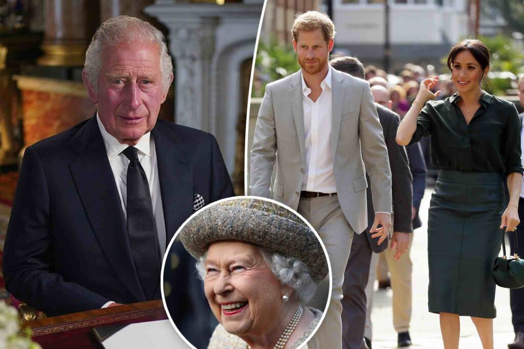 King Charles has removed all traces of Prince Harry and his wife
