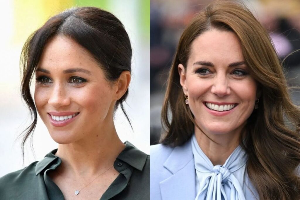 Meghan Markle has sent a message of support to Kate Middleton over their separation