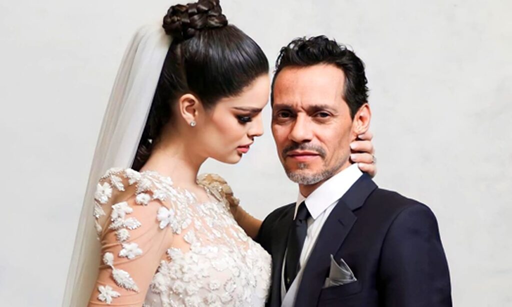 Nadia Ferreira is pregnant with Marc Anthony's baby and that's why they got married