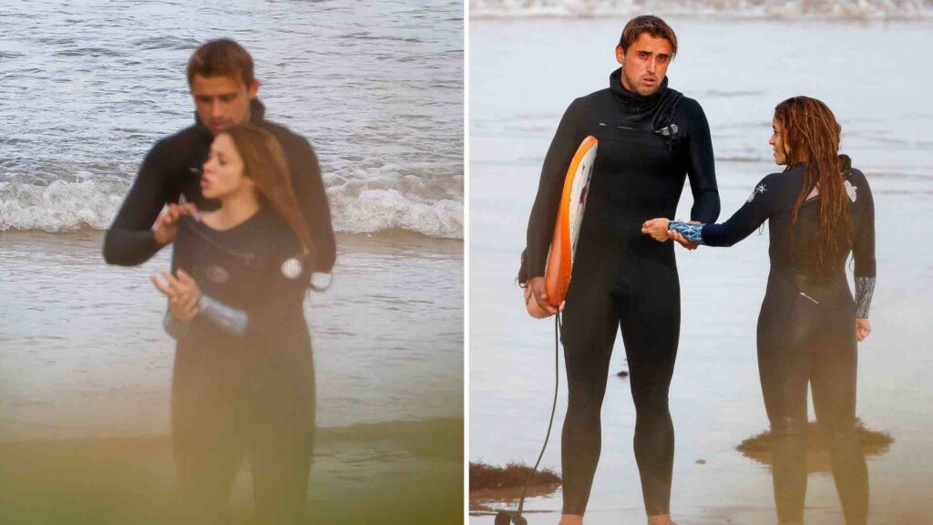 New evidence of Shakira's romance with her surf coach revealed