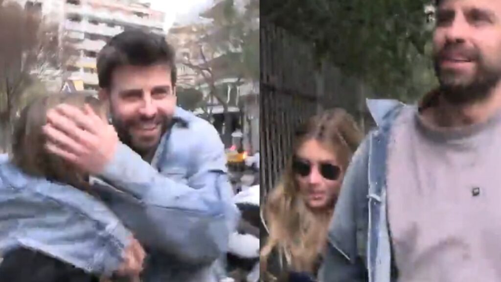 Pique and Clara Chia are seen in public very much in love