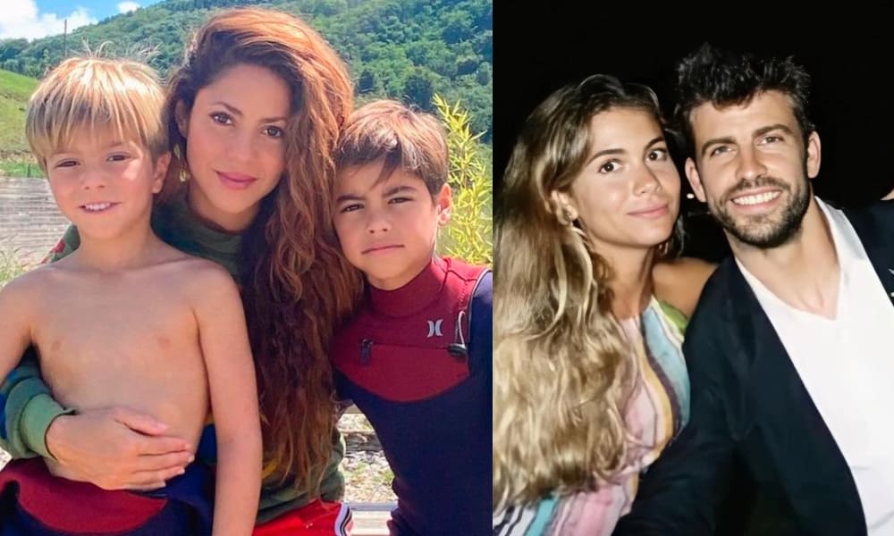 Piqué's children have a bad relationship with Clara Chia Martí