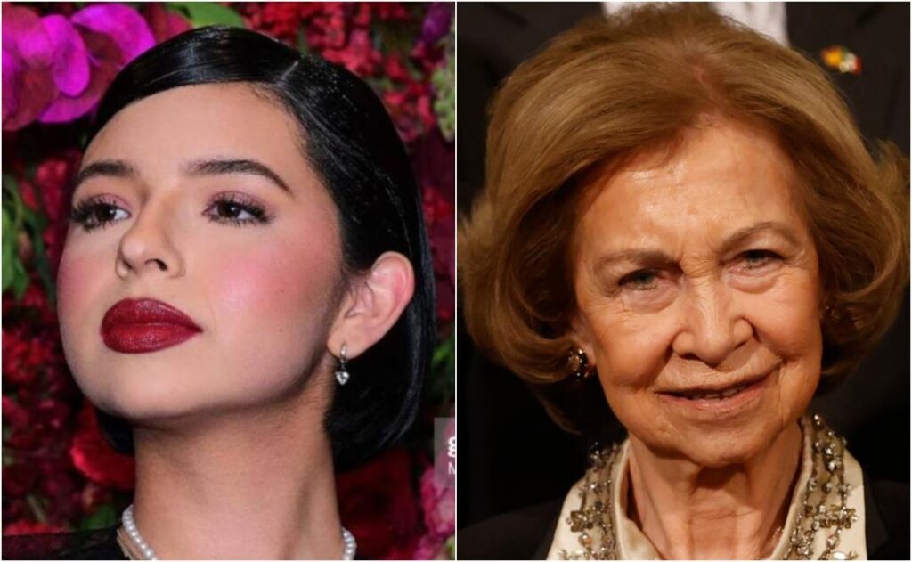 Queen Sofia causes controversy when photographed with unloved American artist