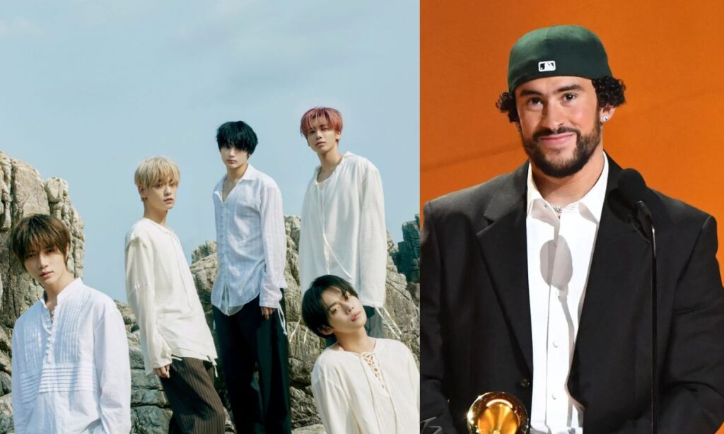 TXT was inspired by Bad Bunny to create his song "Tinnitus (Wanna be a rock)"