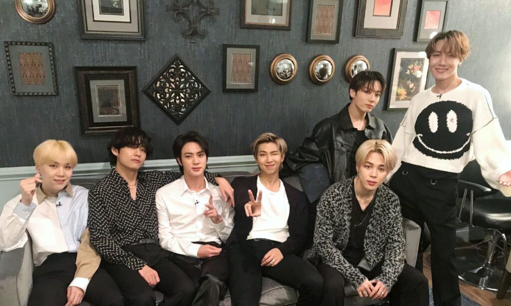 The reaction of BTS after losing at the GRAMMYs for the third year in a row