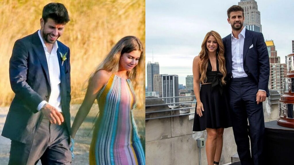 This was the first meeting between Shakira, Clara Chía and Gerard Piqué