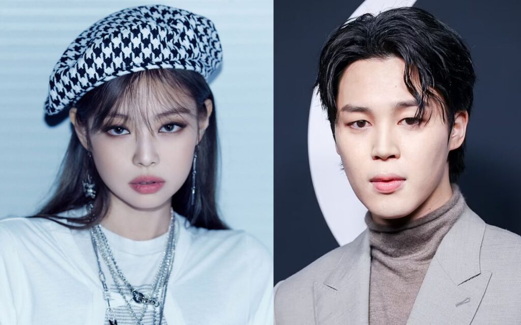 BTS' Jimin 'sings' with BLACKPINK's Jennie for the first time before ...