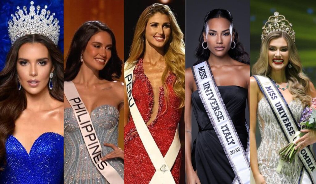 Bizarre photo of the first edition of Miss Universe leaked