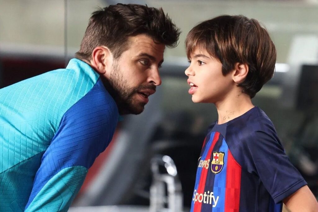 Gerard Piqué has been widely criticized after he scolded his son in the middle of the stadium