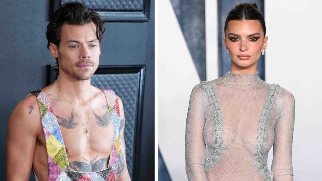 Harry Styles is caught making out with model Emily Ratajkowski