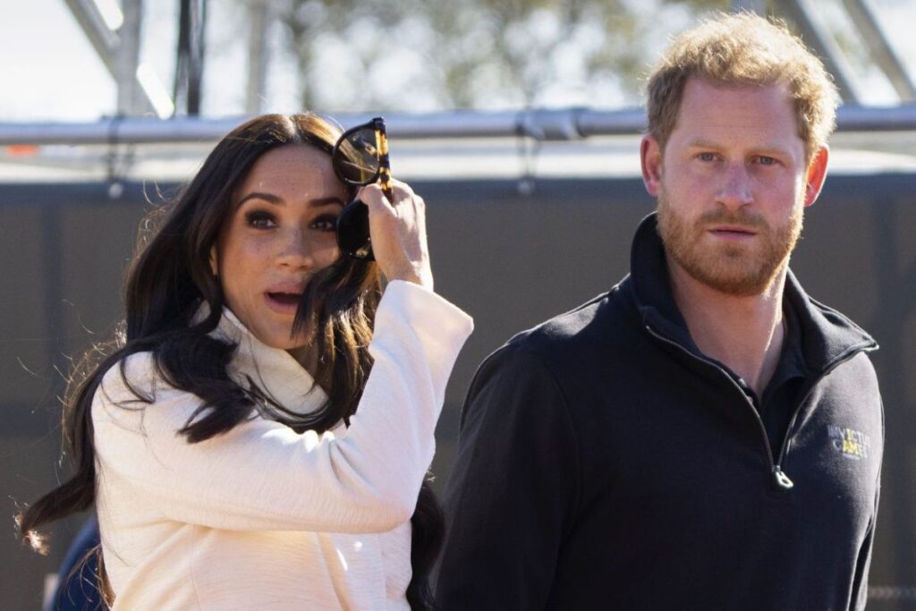 Prince Harry and Meghan Markle make their first public appearance after being evicted by King Charles III