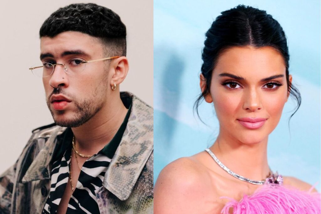 Kendall Jenner and Bad Bunny make their relationship official with a passionate kiss