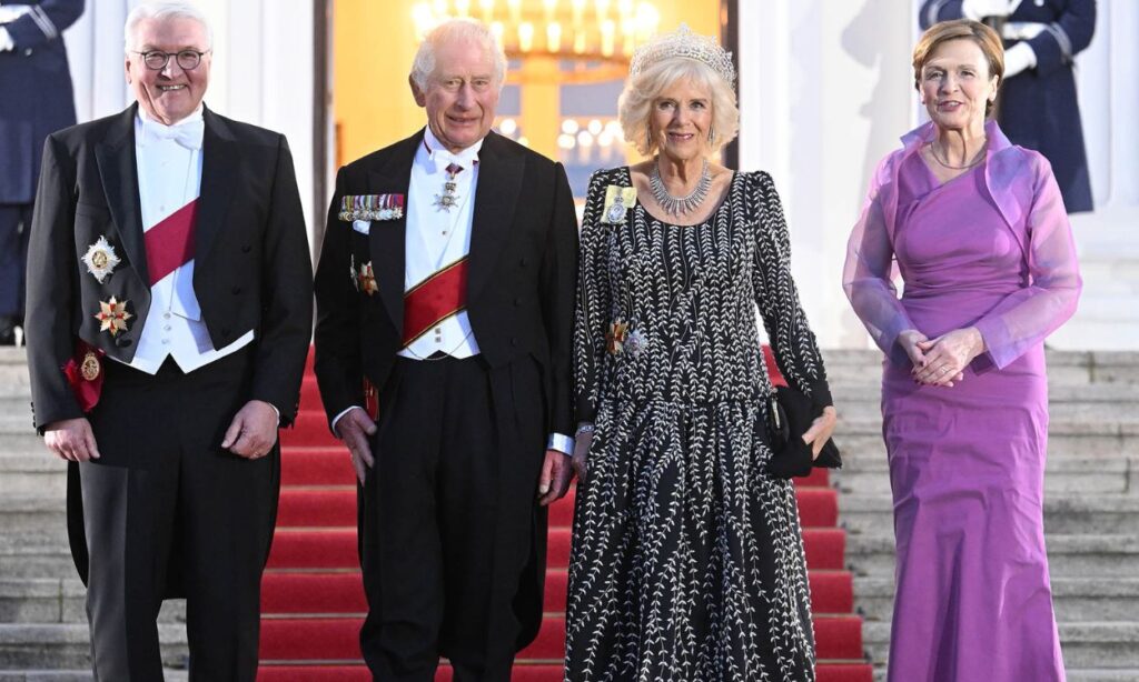 King Charles III and Camilla Parker are received with honors on historic visit to Germany