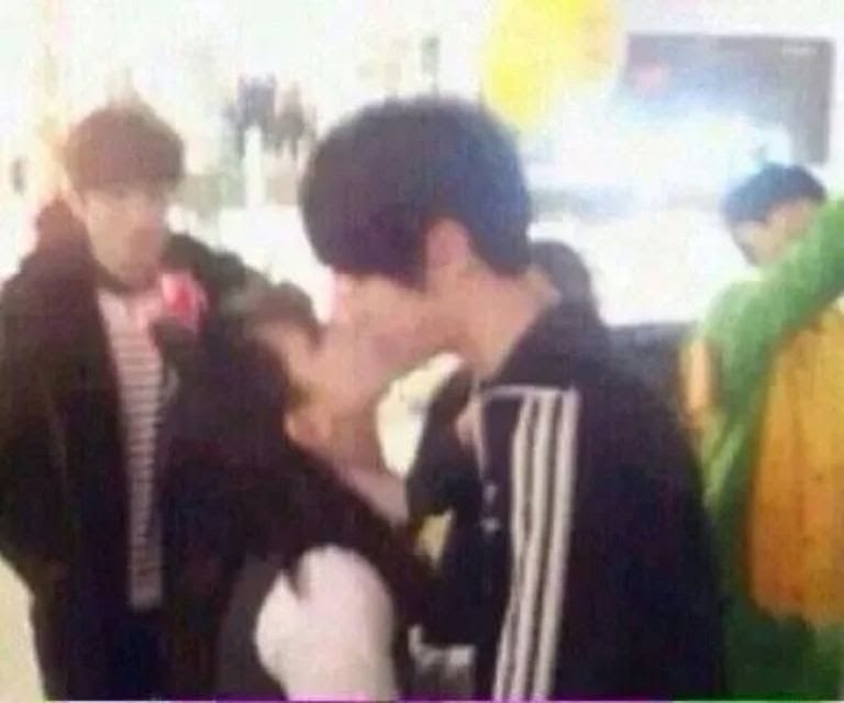 Leaked photo of BTS' Jungkook kissing a mysterious woman