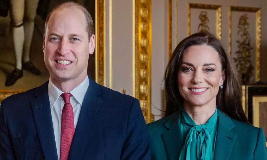 Leaked scene where Prince William is with a woman who is not Kate Middleton