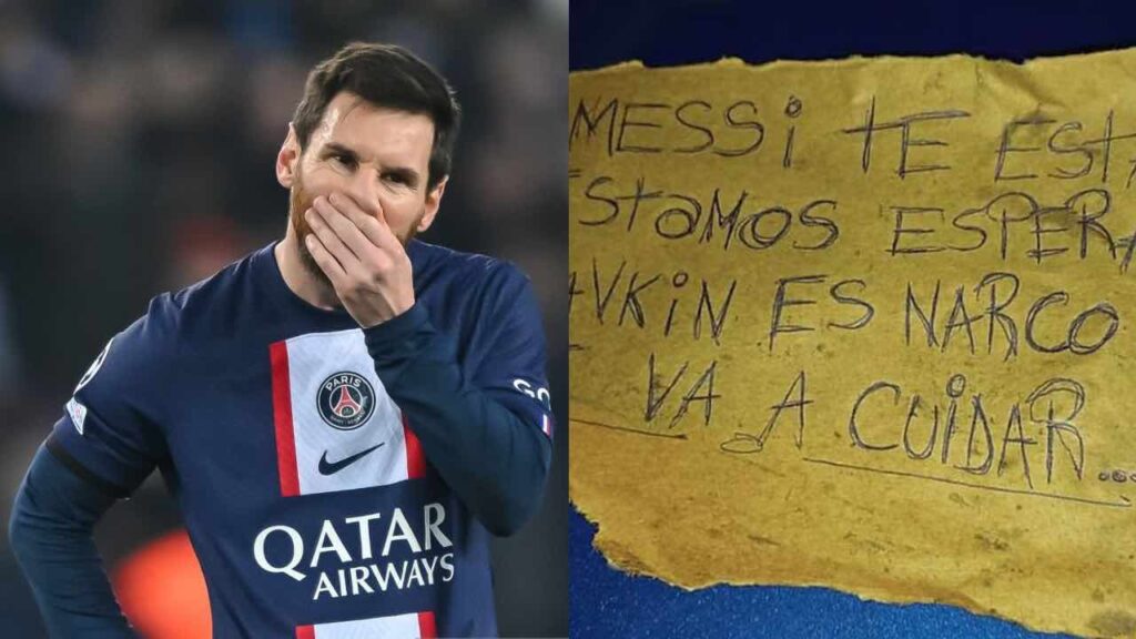 Messi is threatened to death "Messi we are waiting for you"