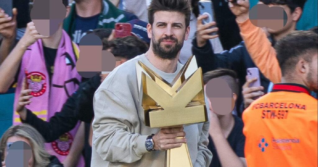 Pique's children are caught in a bad moment with their father, they prefer Shakira