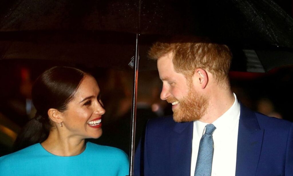 Prince Harry and Meghan Markle happy after crushing victory over British royals