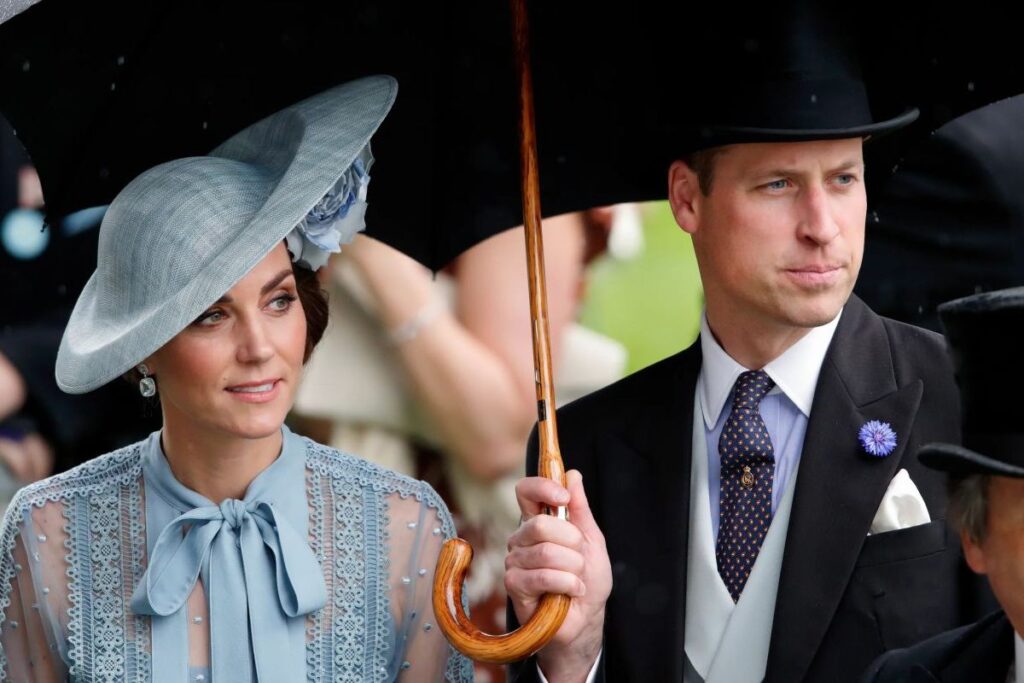 Prince William and Kate Middleton threw things at each other after argument over infidelity rumors