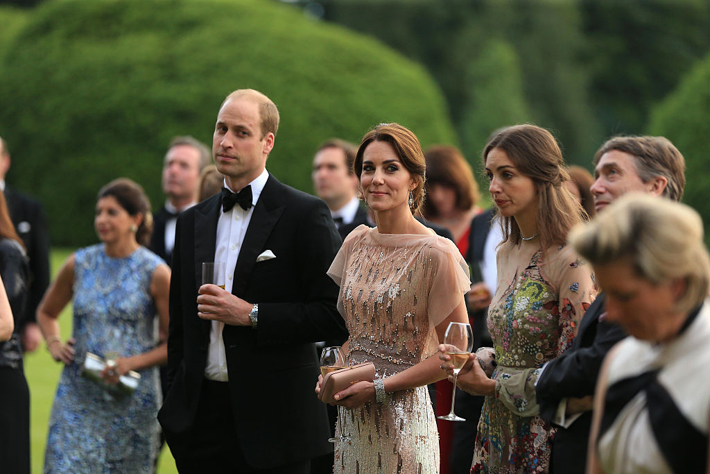 KING'S LYNN, ENGLAND - JUNE 22:  HRH Prince William and Catherine, Duchess of Cambridge attend a gala dinner in support of East Anglia's Children's Hospices' nook appeal at Houghton Hall on June 22, 2016 in King's Lynn, England. (Photo by Stephen Pond/Getty Images)