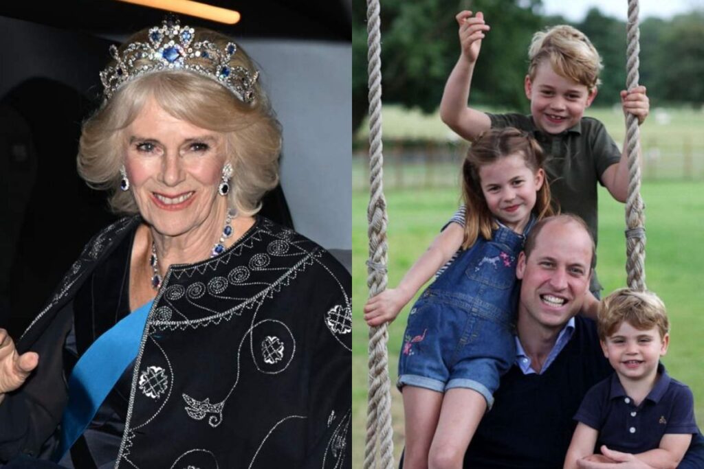 Prince William's children reportedly have feud with Camilla Parker's grandchildren at coronation