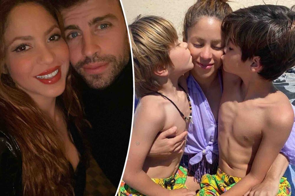Shakira and her two children flee Barcelona and Piqué