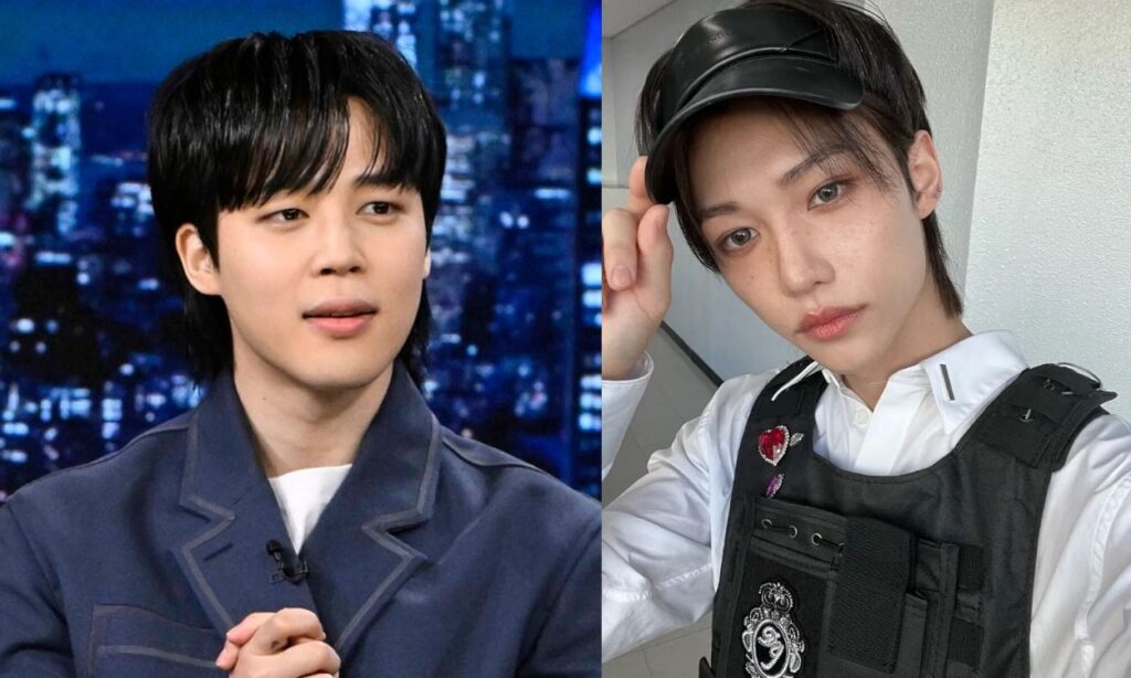 The lovely message Jimin from BTS sent to Felix from Stray Kids