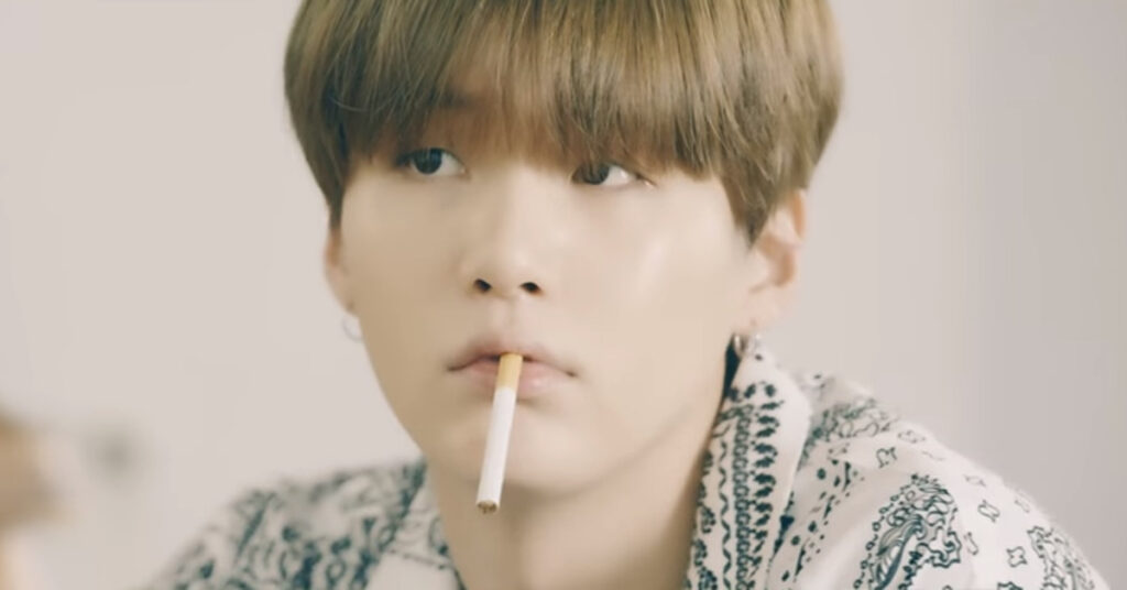BTS' Suga responds to criticism he receives for smoking cigarettes