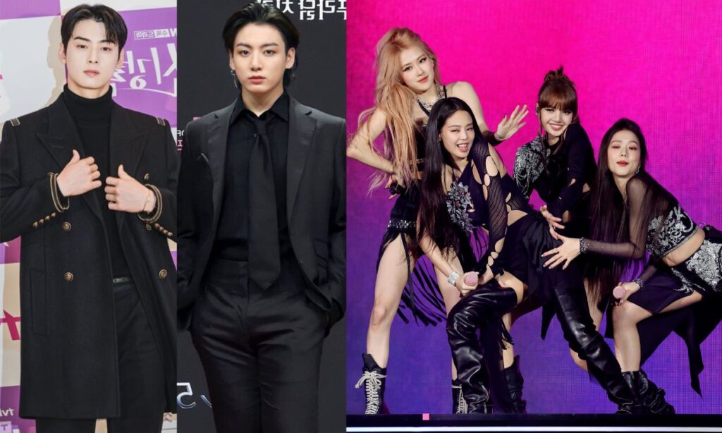 Cha Eun Woo and Jungkook of BTS secretly sneaked in to see BLACKPINK members