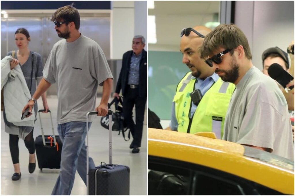 Gerard Piqué reappears in Miami and his new look has been widely criticized