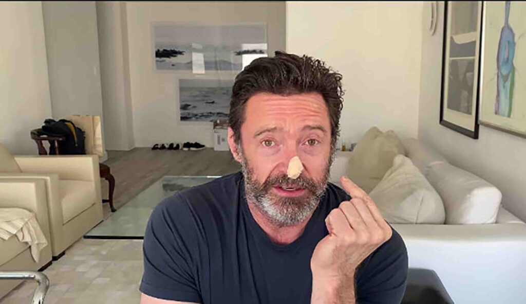 Hugh Jackman hospitalized due to new skin cancer threat