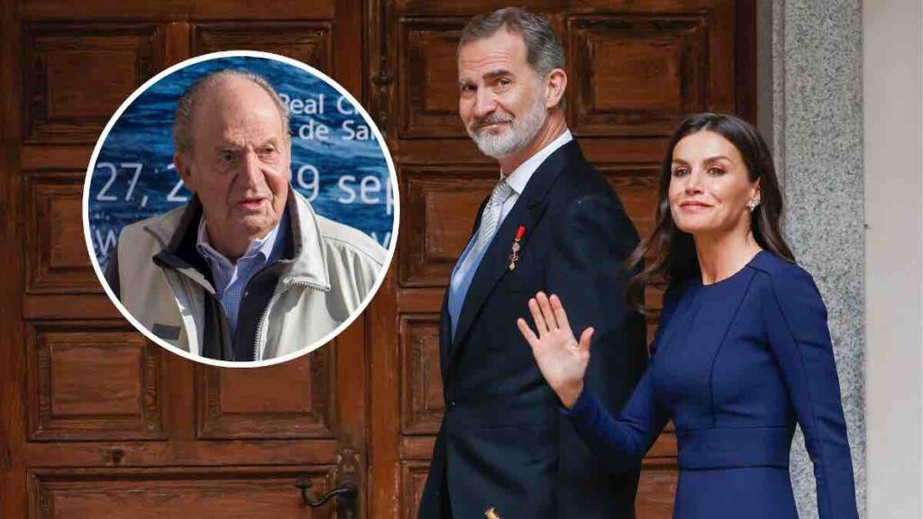 Juan Carlos I, responsible for the separation between King Felipe VI and Queen Letizia