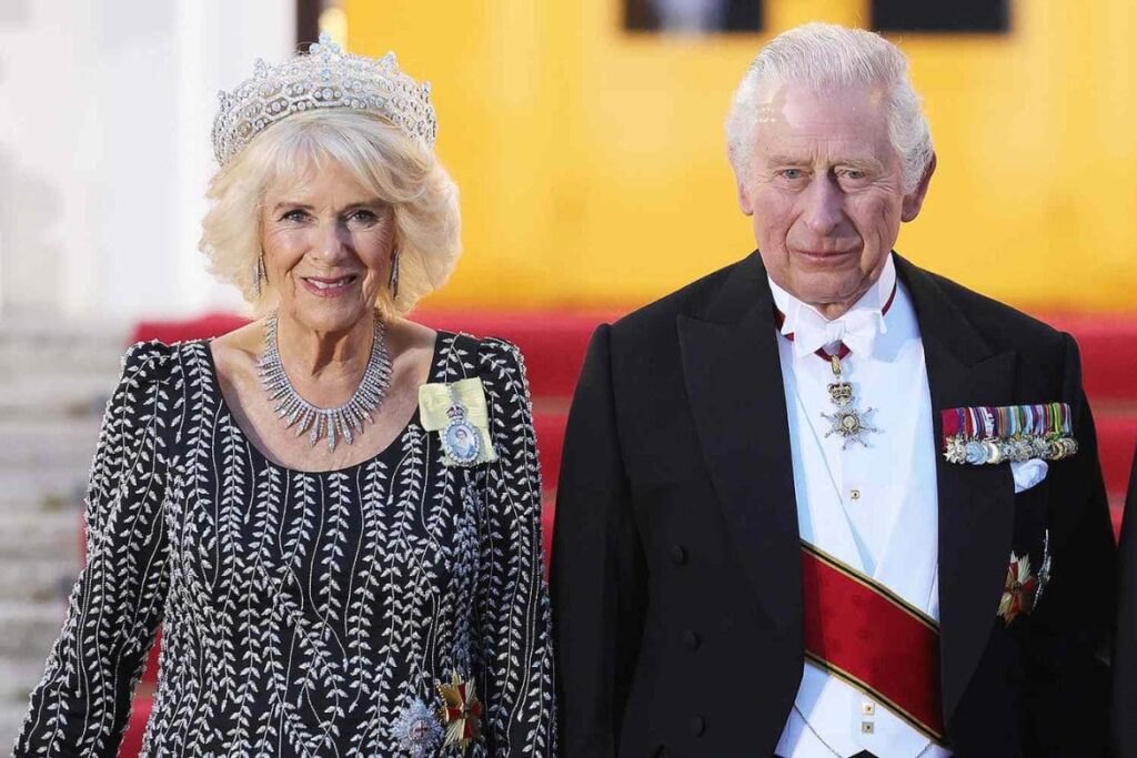 King Charles III and Camilla Parker draw criticism after their new portraits are unveiled before the coronation ceremony